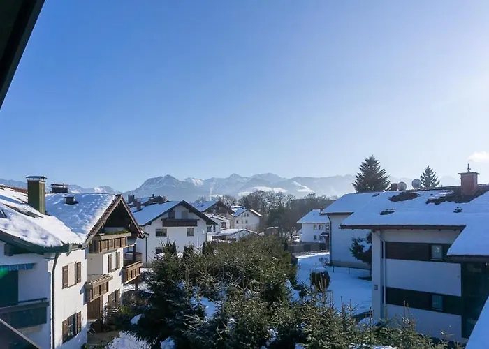 Sonnig, Balkon, Berge&im Herzen von Sonthofen